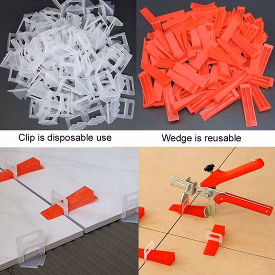 Factory Leveler Tile Tools Ceramic Tile Spacer Tile Leveling Wedges and Clips Leveling System