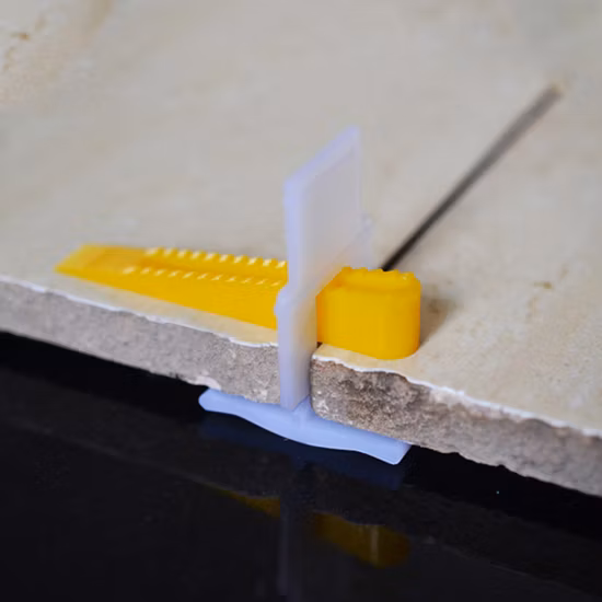 Clips y cuñas del sistema de nivelación de azulejos cruzados de 2,0 mm Separadores de azulejos